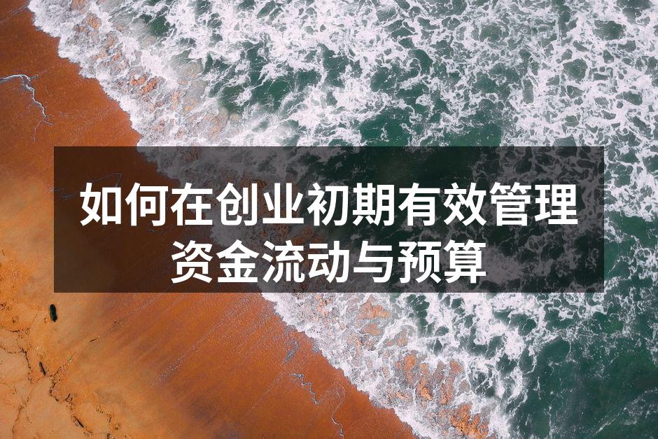 如何在创业初期有效管理资金流动与预算